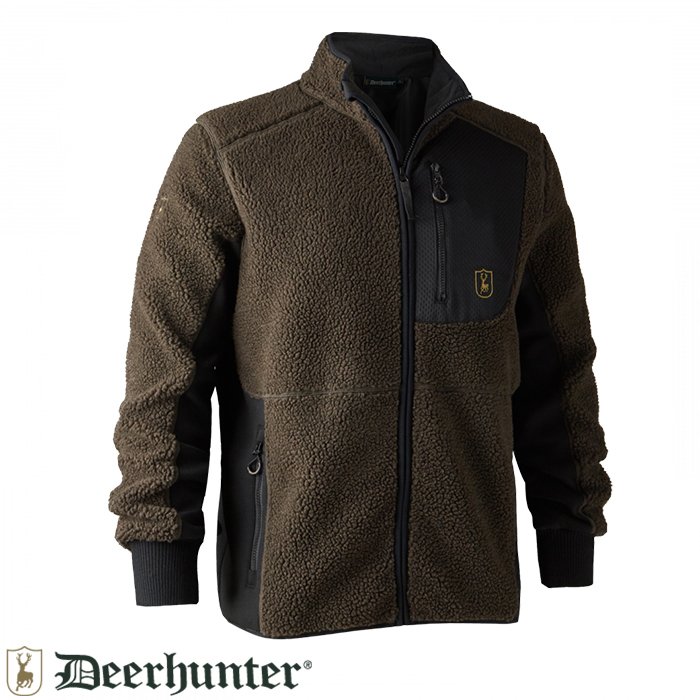 DEERHUNTER%20Rogaland%20Fiber%20Tüylü%20Kahve%20Ceket%20S