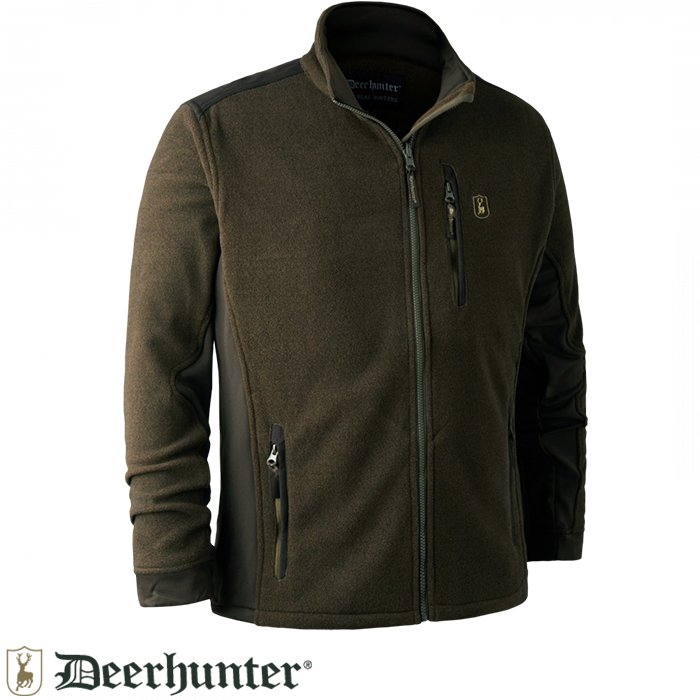 DEERHUNTER%20Muflon%20Zip-İn%20376%20Yeşil%20Polar%20Mont%2050