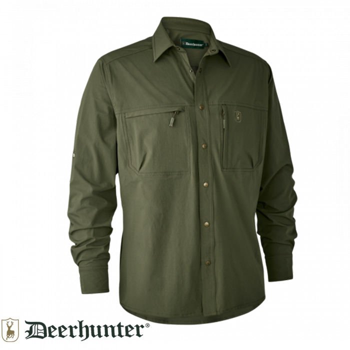 DEERHUNTER%20Anti-Insect%20HHL%20Koyu%20Yeşil%20Gömlek%2043/44