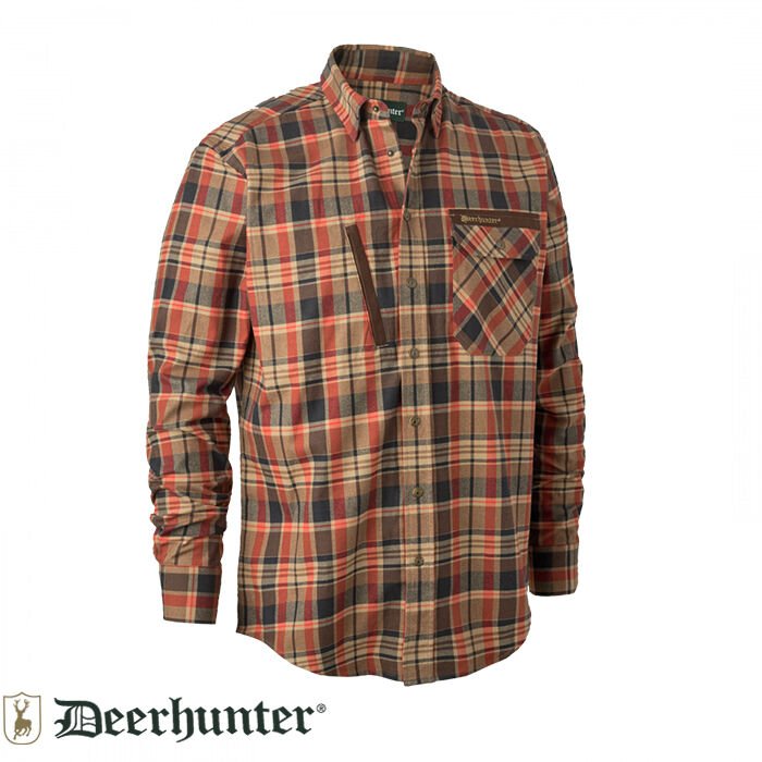 DEERHUNTER%20Hektor%20Turuncu%20Kareli%20Gömlek%2039/40