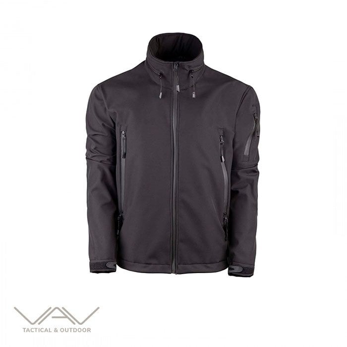 VAV%20Shell%20HT-04%20Softshell%20Mont%20Siyah%20-%20L