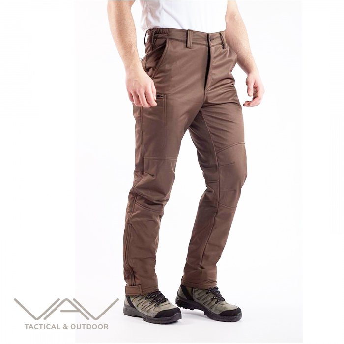 VAV%20Softshell%20Polarlı%20Pantolon%20Shellht11%20Kahve%20S