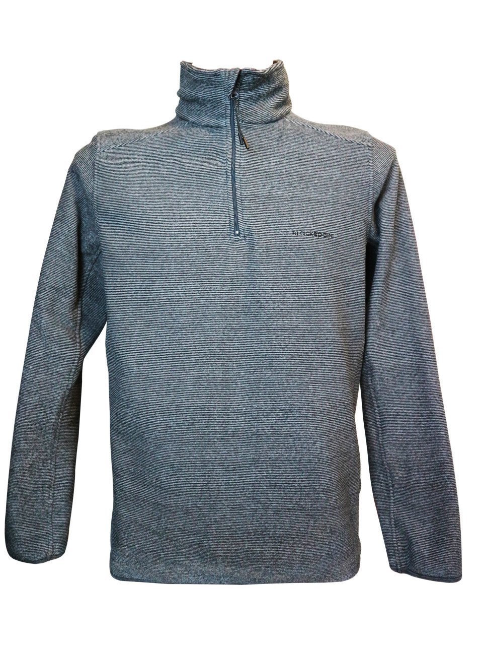 BLACKSPADE%20Polar%20Sweatshirt%20Gri%20Çizgili