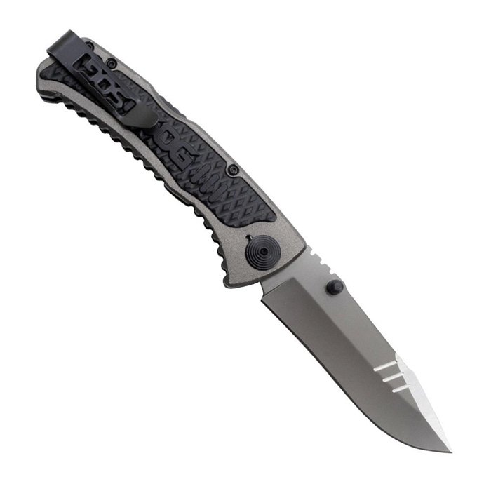 SOG%20Sideswipe%20Mini%20Grİ%20Klipsli%20Çakı