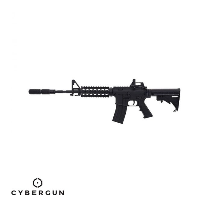 CYBERGUN%20Swiss%20Arms%20M4%20R.%20Siyah%20Minyatür%20Masa%20Süsü