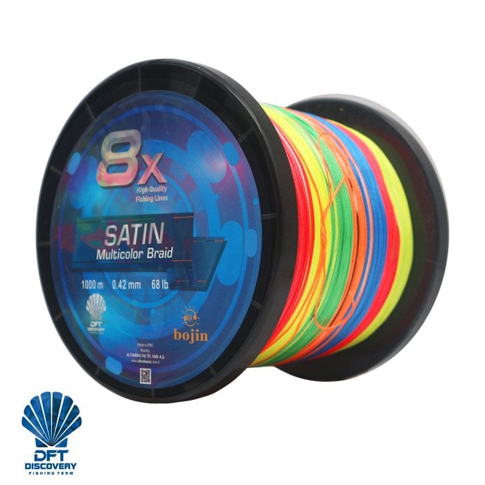 DFT%20Bojin%208X%20Satin%20M.Color%20İp%20Misina%20%200.42mm%201000m