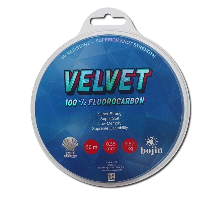 DFT%20Bojin%20Velvet%20Fluorocarbon%2050%20m%200.35%20mm%20Misina