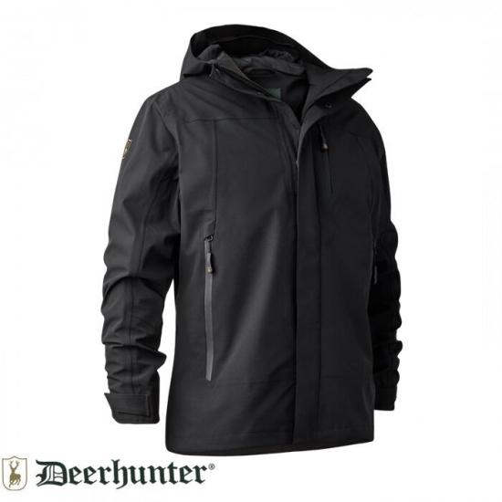 DEERHUNTER Sarek Shell Kapüşonlu Siyah Mont 2XL