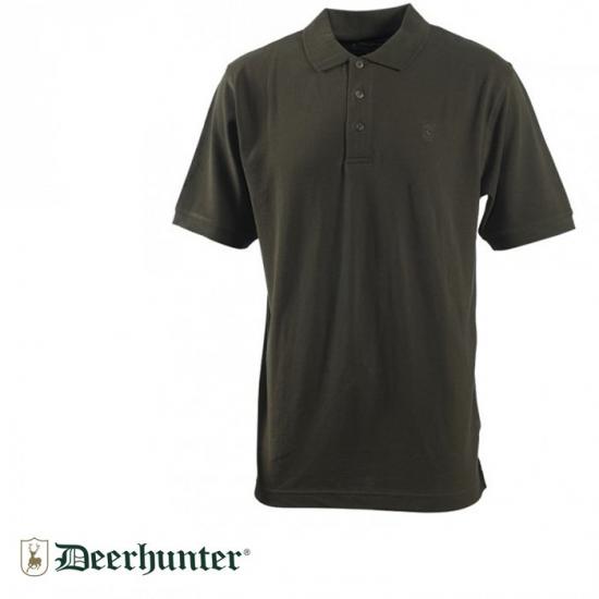 DEERHUNTER Berkeley378 Polo Yaka Bark Yeşil Tişört