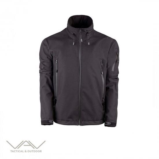 VAV Shell HT-04 Softshell Mont Siyah - L