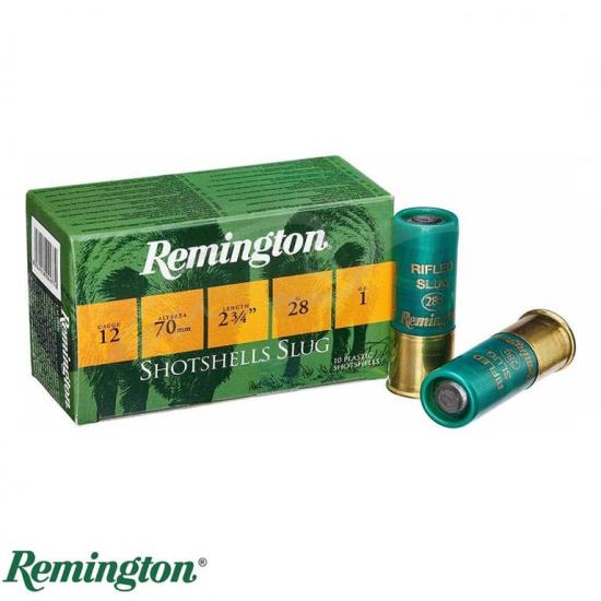 REMINGTON Shurtshot Foster Rifle Slug 12 Ga 28G.