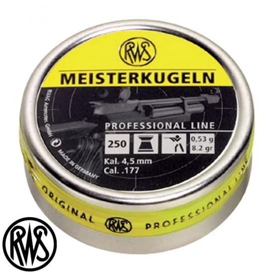 RWS Meister 4,5M 0,53G Havalı Saçma *250