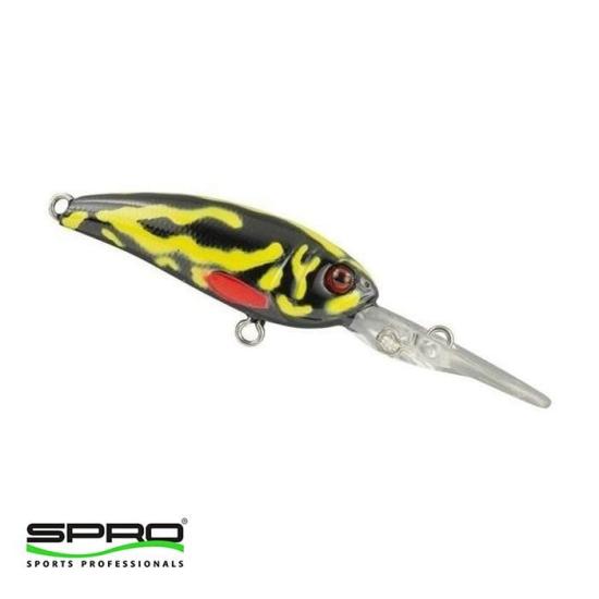 T.D. SPRO Chibi Shad 40 LL Au. Poison Frog Maket Yem