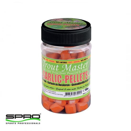 SPRO TM Garlic-Pellets 60G Turuncu Alabalık Yemi