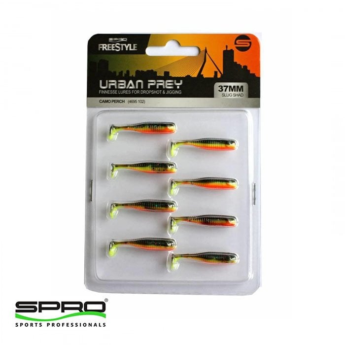 SPRO%20FS%20Up%20Slug%20Shads%2037M%20Sil.Yem%20Camo%20Perch%201/8